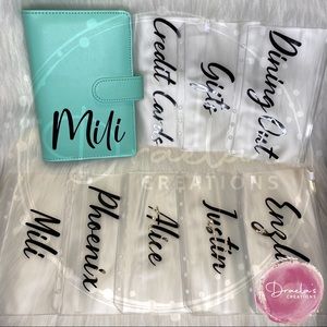 Personalized Cash Binder / Budget Book